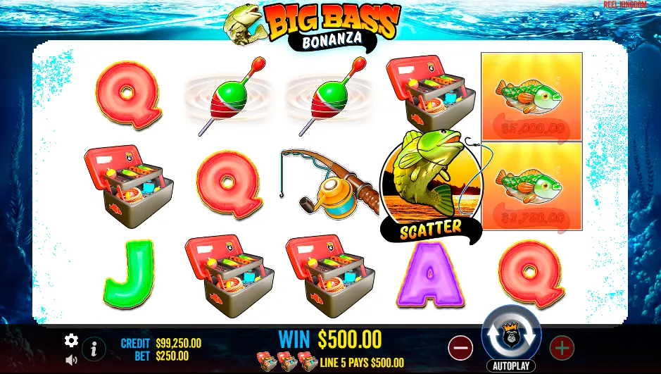 big bass bonanza slots